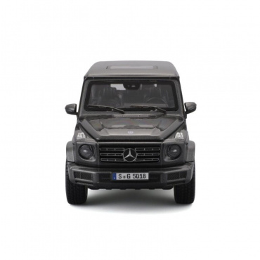 31531 Машинка die-cast 2019 Mercedez Benz G Class AMG SUV, 1:24, тёмно-серая, открывающиеся двери